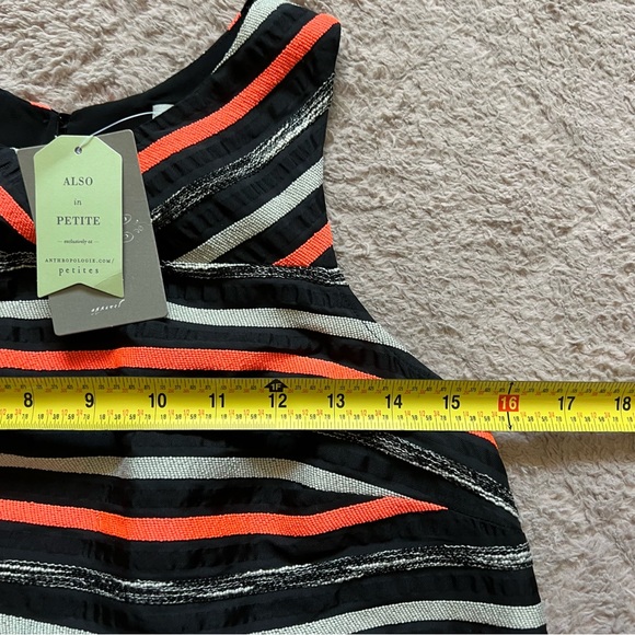 NEW HD In Paris By Anthropologie Stripe Blouse Women’s Size 0 - Picture 6 of 6